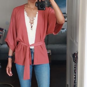 Forever 21 Dusty Pink Kimono